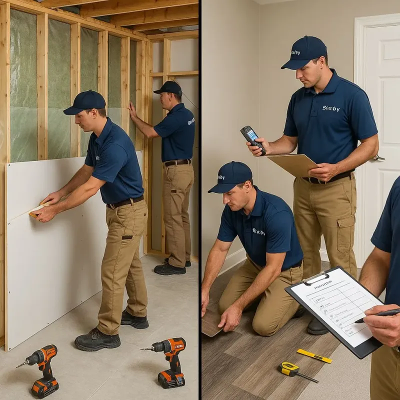 Repairs and Reconstruction process in Homer, MI